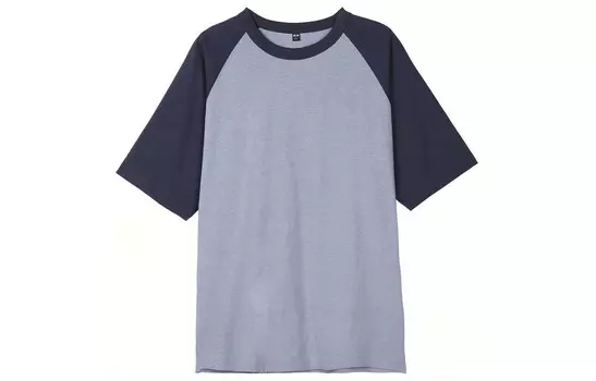 Футболка мужская Uniqlo, сине-голубой