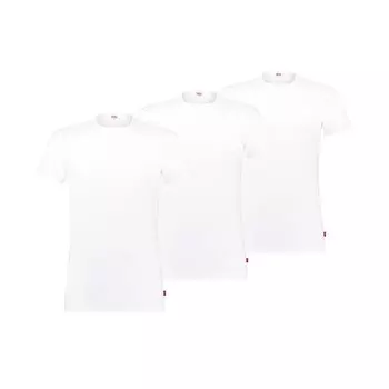 Футболка мужская упаковка 3 шт. Удобная посадка. LEVI'S, цвет weiss