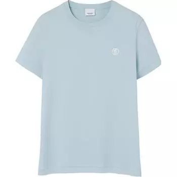 Футболка мужская утиная синяя Burberry, синий