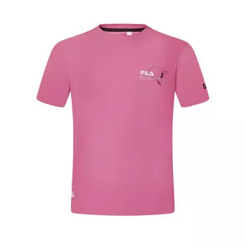 Футболка мужская Весна сливово-красная Fila, цвет Spring plum red