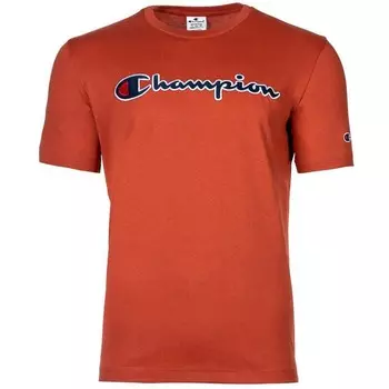 Футболка мужская в упаковке 1 шт. Удобная посадка. CHAMPION, цвет rot