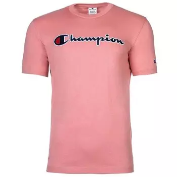 Футболка мужская в упаковке 1 шт. Удобная посадка. CHAMPION, цвет rosa