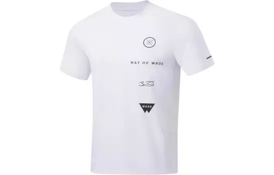 Футболка мужская Wade Collection белая Lining, белый