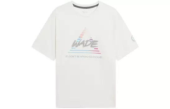 Футболка мужская Wade Collection белая Lining, белый