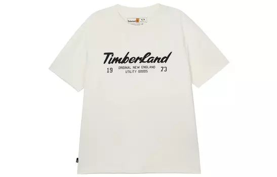 Футболка мужская винтажная белая Timberland, белый