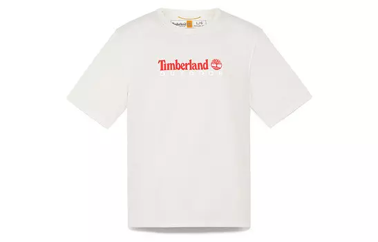 Футболка мужская винтажная белая Timberland, белый