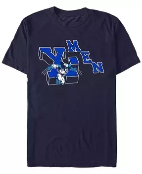 Футболка мужская X-Men Wolverine Collegiate с коротким рукавом Fifth Sun, синий