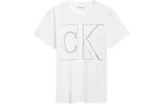 Футболка мужская YAA - белая Calvin Klein, белый