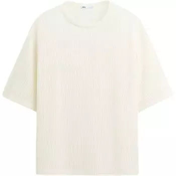 Футболка мужская загар Zara, цвет Tan