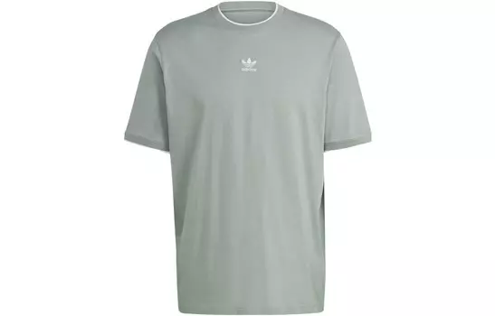 Футболка мужская зеленая Adidas Originals, зеленый