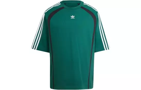 Футболка мужская зеленая Adidas Originals, зеленый