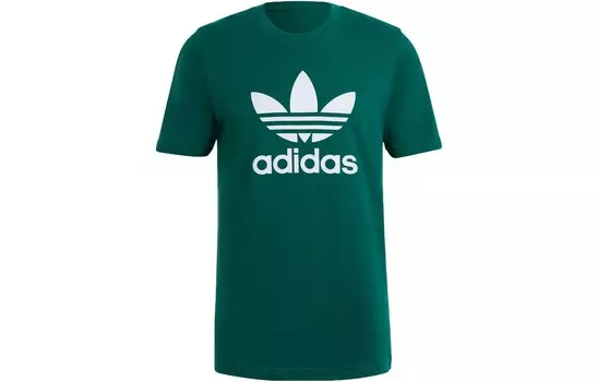 Футболка мужская зеленая Adidas Originals, зеленый