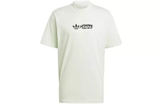 Футболка мужская зеленая Adidas Originals, зеленый