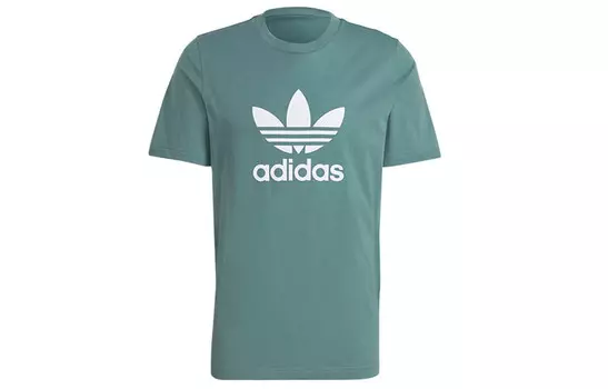 Футболка мужская зеленая Adidas Originals, зеленый