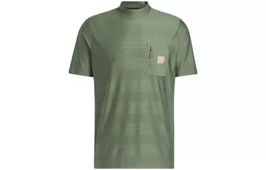 Футболка мужская зеленая Adidas, зеленый
