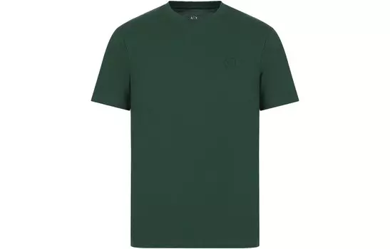Футболка мужская зеленая Armani Exchange, зеленый