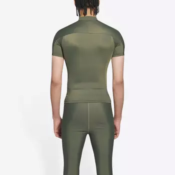 Футболка мужская зеленая Balenciaga, зеленый