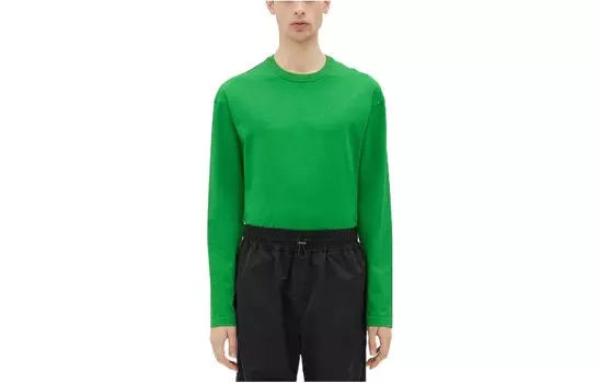 Футболка мужская зеленая Bottega Veneta, зеленый