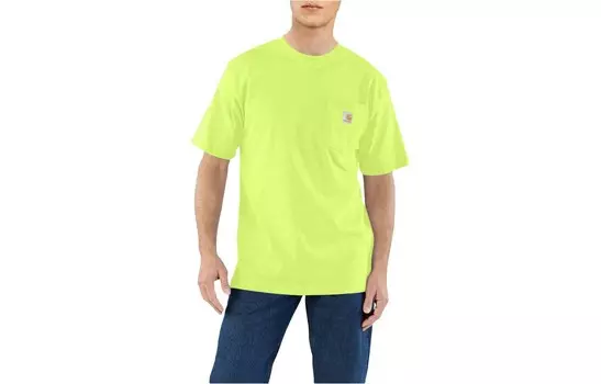 Футболка мужская зеленая Carhartt, зеленый