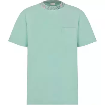 Футболка мужская зеленая Dior, зеленый