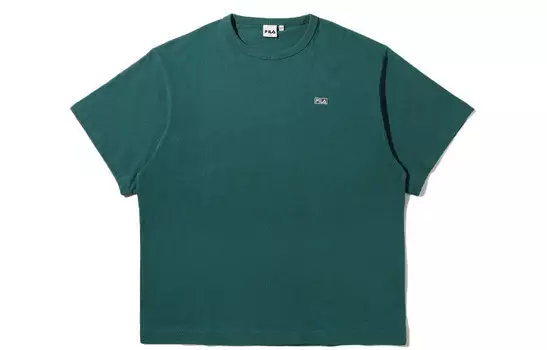 Футболка мужская зеленая Fila, зеленый