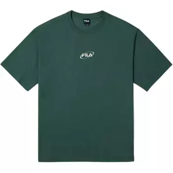 Футболка мужская зеленая Fila, зеленый