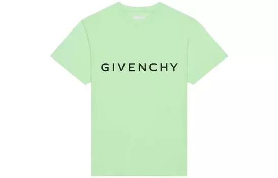 Футболка мужская зеленая Givenchy, зеленый