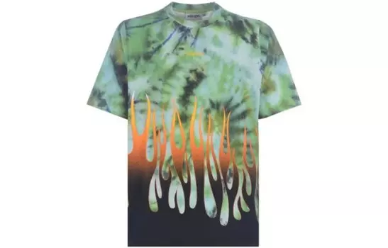 Футболка мужская зеленая Kenzo, зеленый