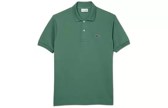Футболка мужская зеленая Lacoste, зеленый