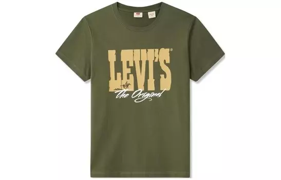 Футболка мужская зеленая Levi’S, зеленый