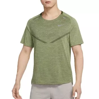 Футболка мужская зеленая Nike, зеленый