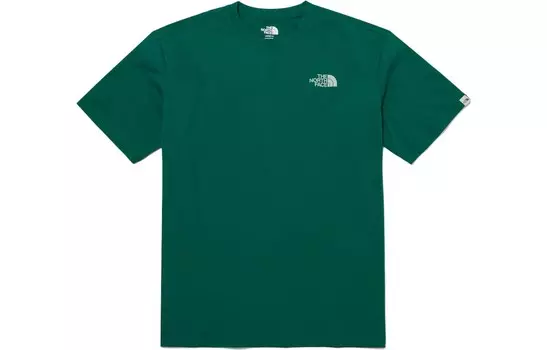 Футболка мужская зеленая The North Face, зеленый