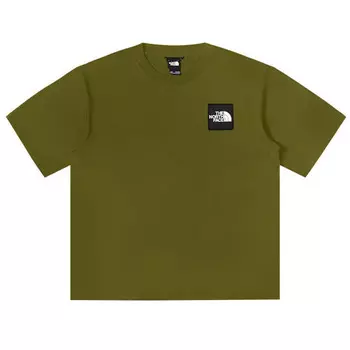Футболка мужская зеленая The North Face, зеленый