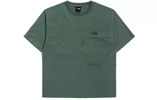 Футболка мужская зеленая The North Face, зеленый