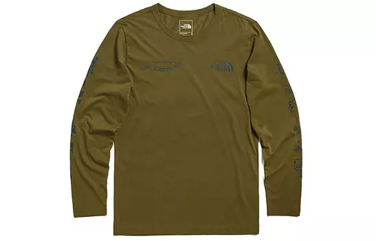 Футболка мужская зеленая The North Face, зеленый