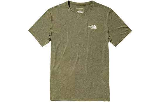 Футболка мужская зеленая The North Face, зеленый