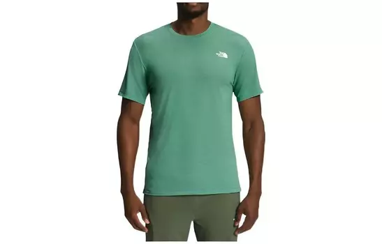 Футболка мужская зеленая The North Face, зеленый