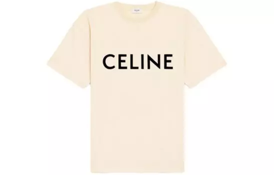 Футболка мужская желтая Celine, желтый