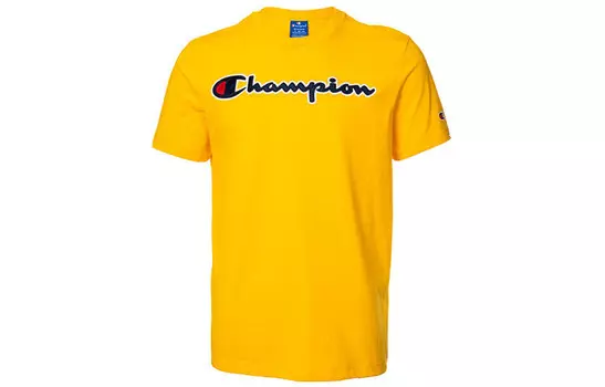 Футболка мужская желтая Champion, желтый