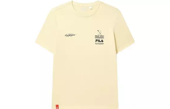 Футболка мужская желтая Fila, желтый