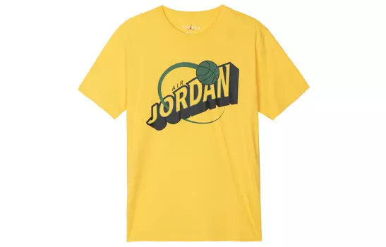 Футболка мужская желтая Jordan, желтый