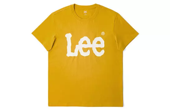 Футболка мужская желтая Lee, желтый