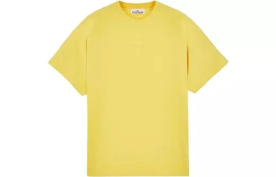 Футболка мужская желтая Stone Island, желтый
