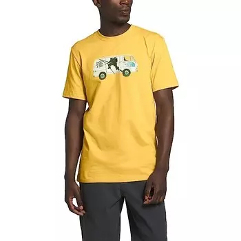 Футболка мужская желтая The North Face, желтый