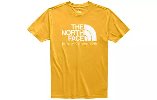 Футболка мужская желтая The North Face, желтый