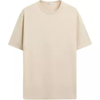Футболка мужская желтая Zara, желтый