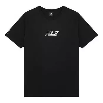 Футболка мужские New Balance, черный