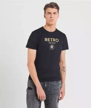 Футболка Mykel Retro Jeans, черный