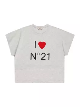 Футболка N°21, светло-серый
