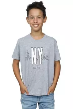 Футболка «Нью-Йорк Сити» Friends, серый
